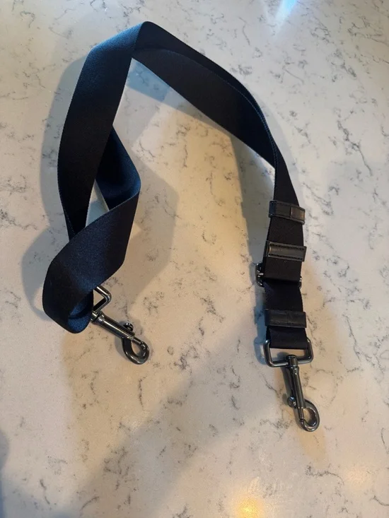 COACH Rider Brief In Signature Canvas Black Grey Multi Leather Dual-Pocket Bag - Picture 10 of 10